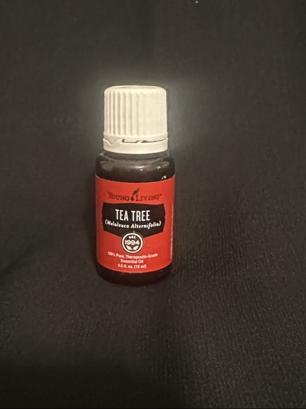 Young Living Tea Tree Essential Oil - Red Label with White Cap.  15ml. NWT
